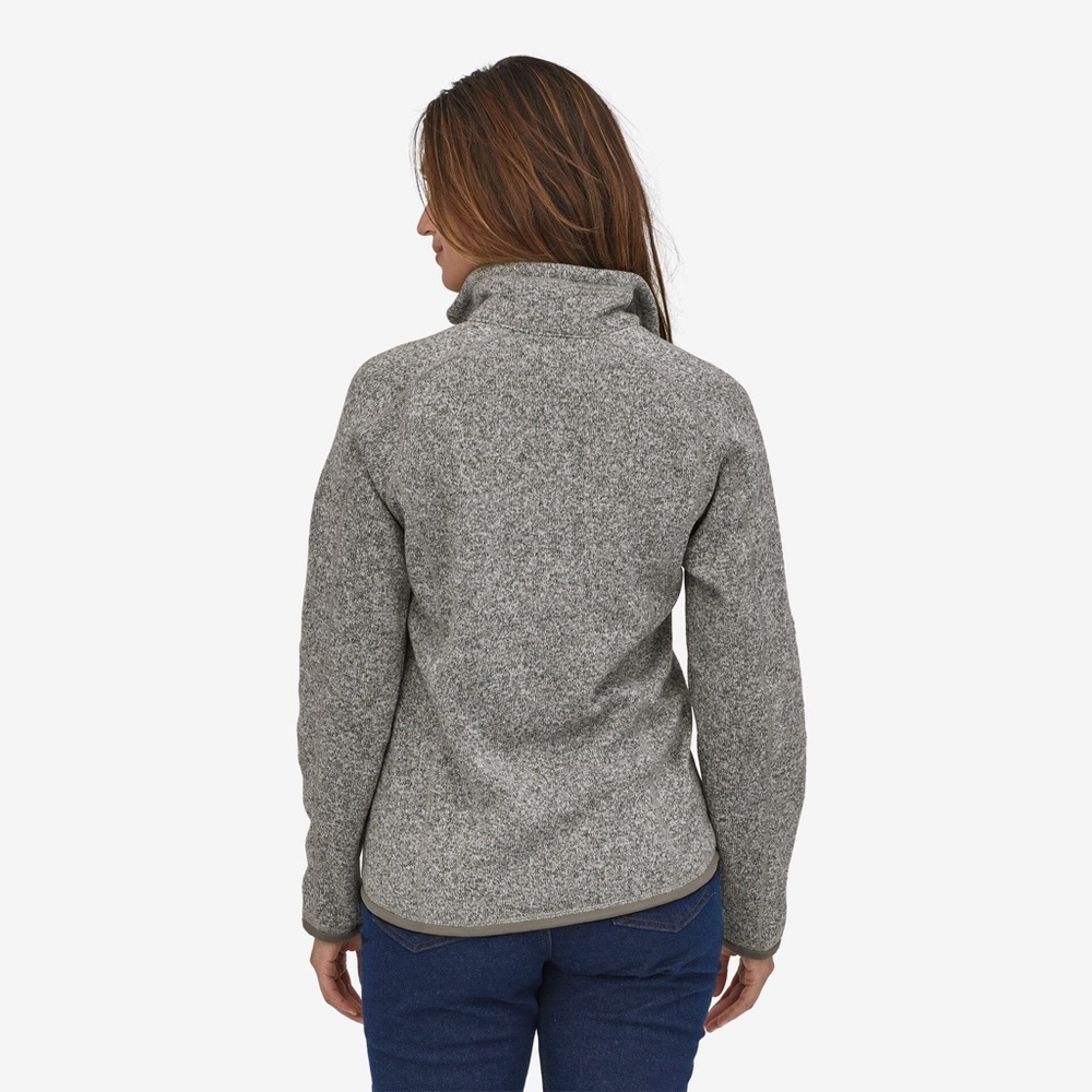 Patagonia Better Sweater 1/4 - Zip Fleece in Birch White - Picture 6 of 10